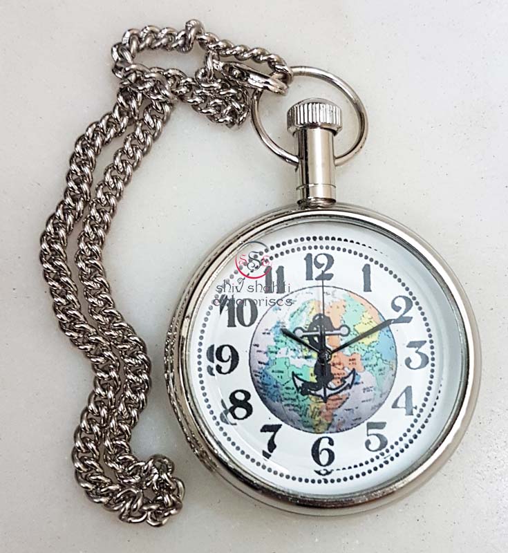 Shiv Shakti Enterprises NAUTICAL POCKET WATCH