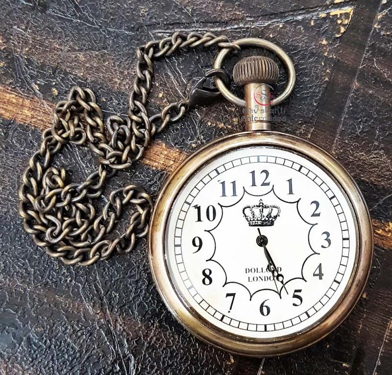 Shiv Shakti Enterprises NAUTICAL POCKET WATCH