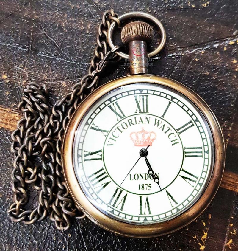 Shiv Shakti Enterprises NAUTICAL POCKET WATCH