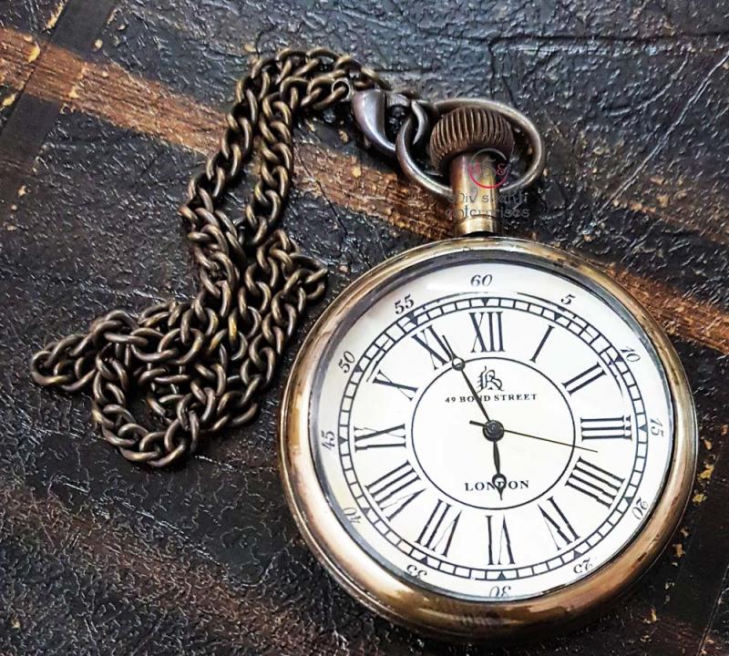Shiv Shakti Enterprises NAUTICAL POCKET WATCH